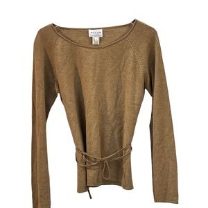 Oscar by Oscar de la Renta  long sleeve Size Large Sweater Merino Wool Alpaca